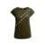 Martini Sportswear - BE.DIFFERENT - T-Shirts in Olive - front view - Women