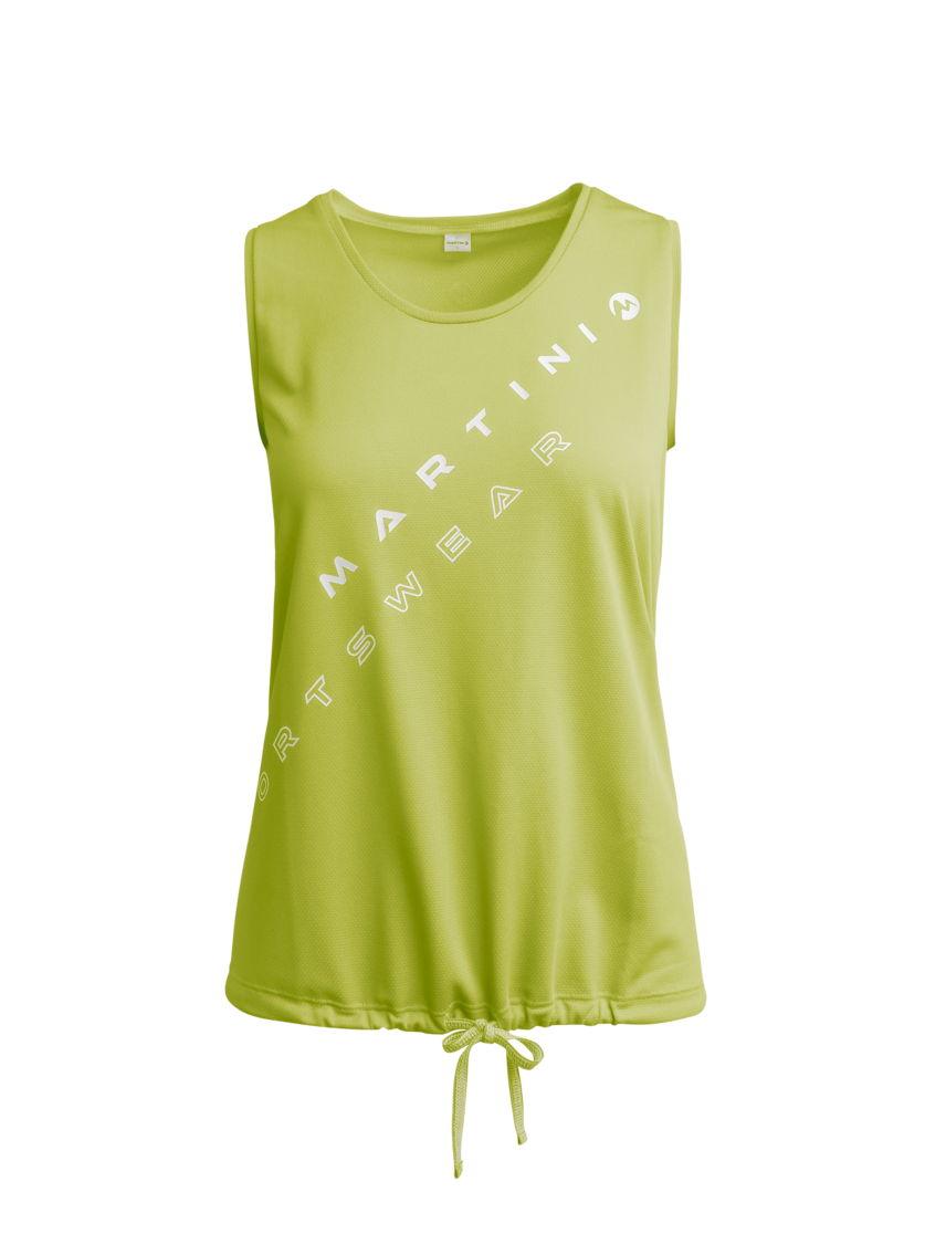 Martini Sportswear - FIRST.STEP - Tops in wild lime - vista frontale - Donna