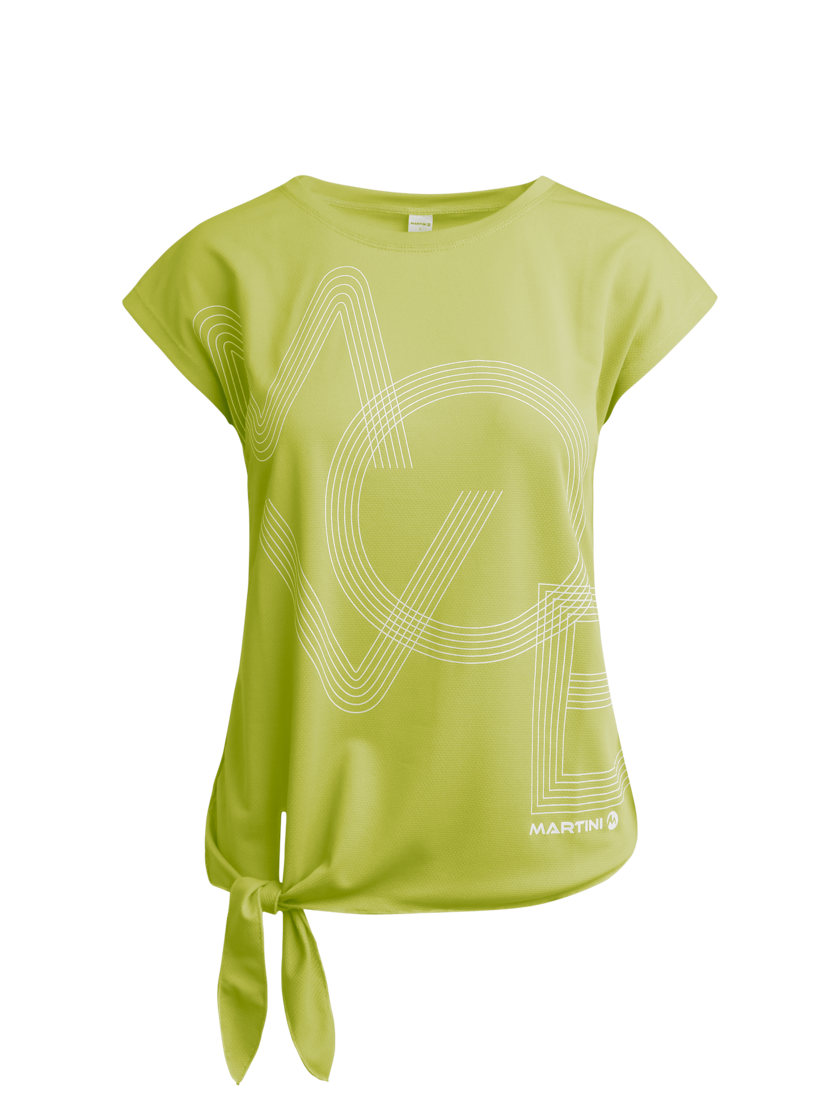 Martini Sportswear - MAXXIMO - T-Shirts in wild lime - Vorderansicht - Damen