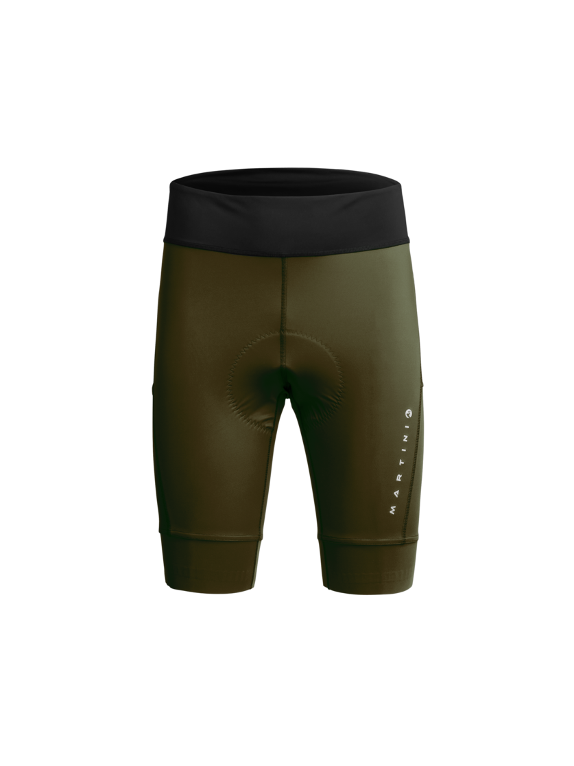 Martini Sportswear - DALE - Shorts in olive-black - front view - Men
