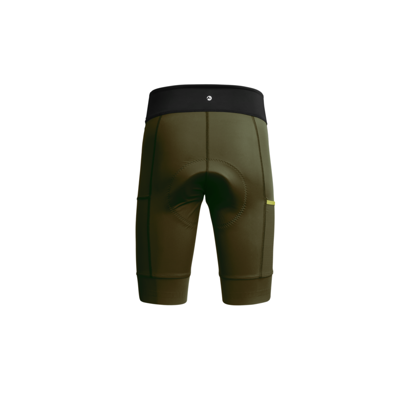 Martini Sportswear - DALE - Kurze Hosen in olive-black - Rückansicht - Herren