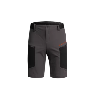 Martini Sportswear - LA ROCCA - Shorts in steel-black - front view - Men
