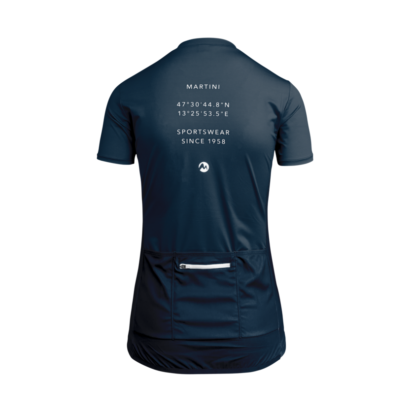 Martini Sportswear - GRAVEL - T-Shirts in true navy - rear view - Women