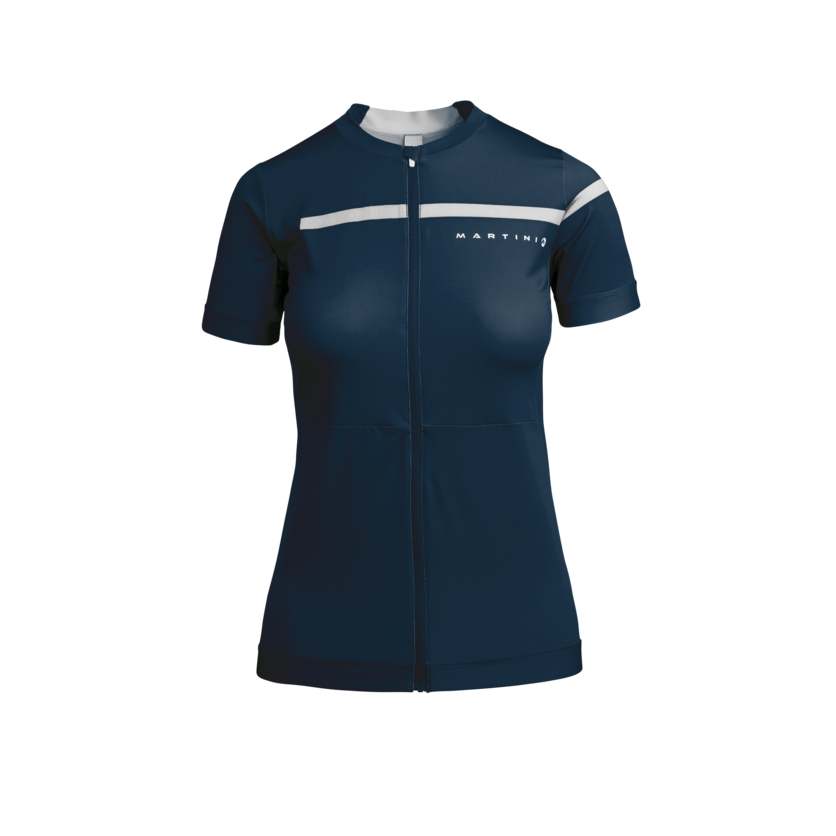Martini Sportswear - VUELTA - T-Shirts in iris-white - vista frontale - Donna