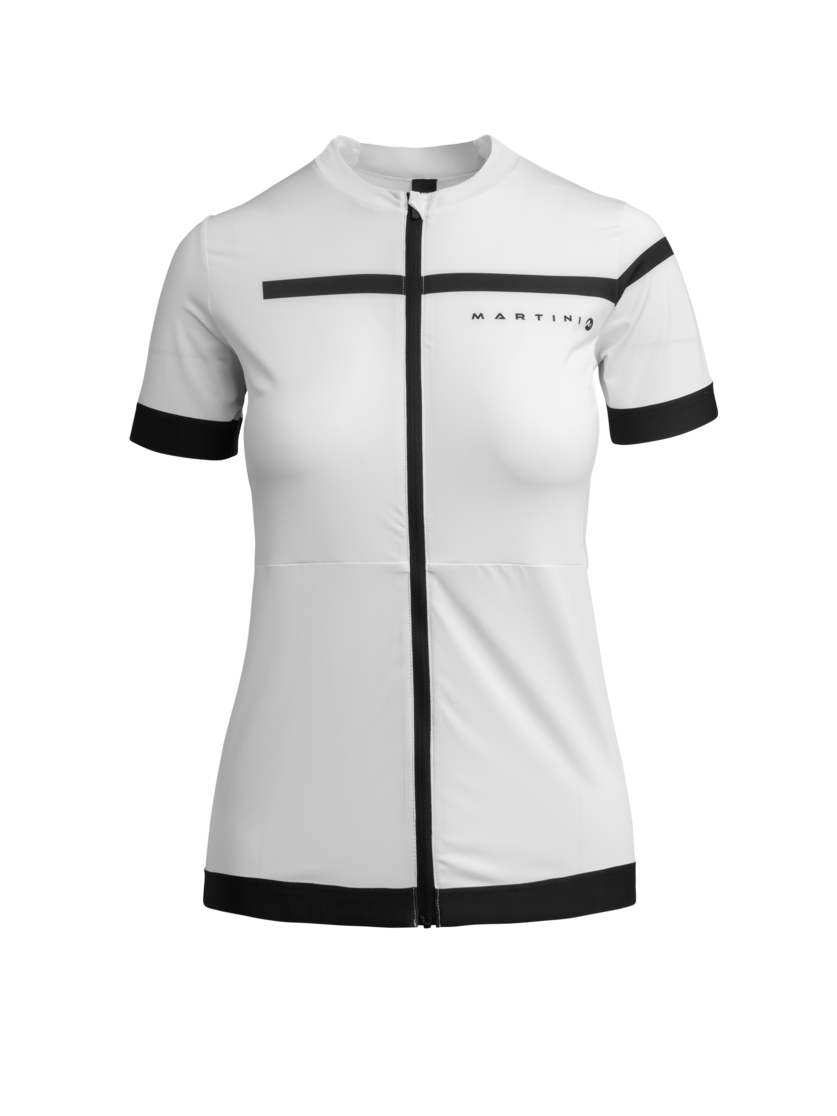 Martini Sportswear - VUELTA - T-Shirts in white-black - front view - Women