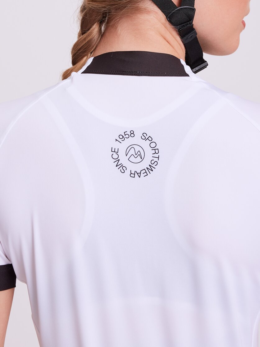 Martini Sportswear - VUELTA - T-Shirts in white-black - Detail 2 - Women