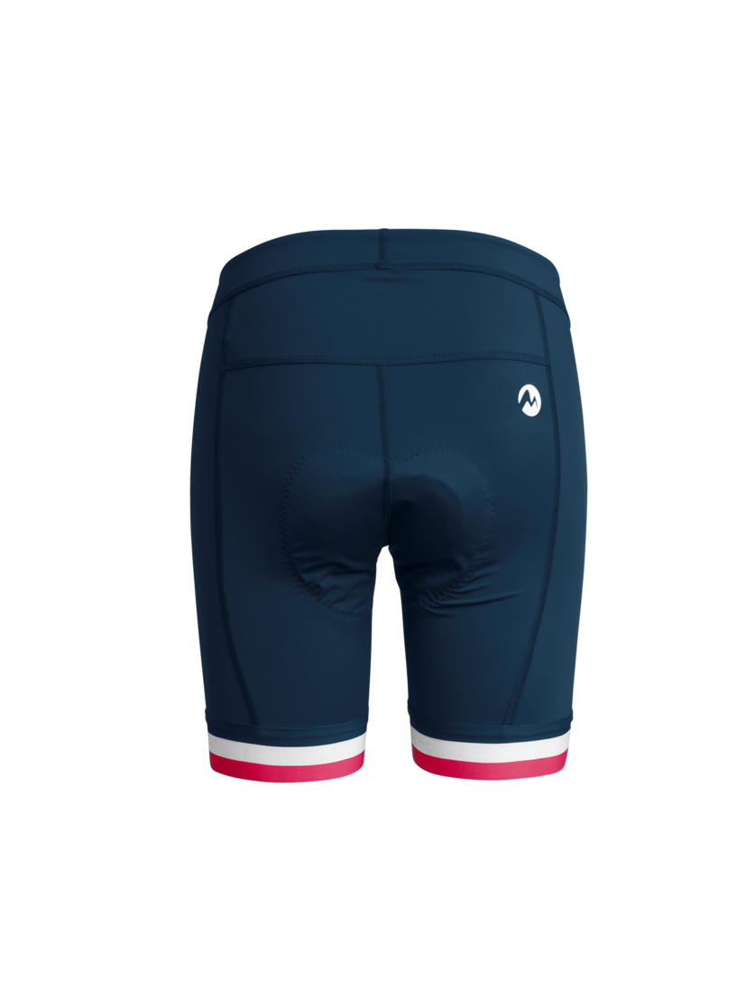 Martini Sportswear - ELECTRIC_2.0 - Shorts in true navy-white-jelly - rear view - Women