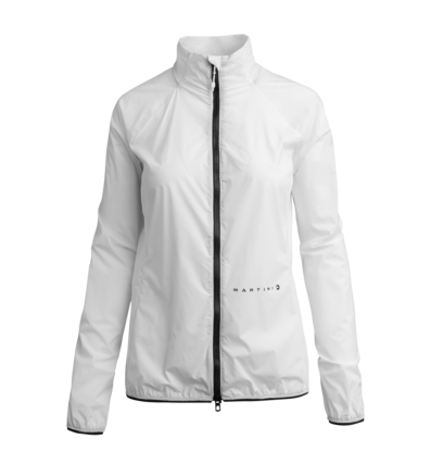 Martini Sportswear - DOWNHILL - Windbreaker jackets in White - front view - Women