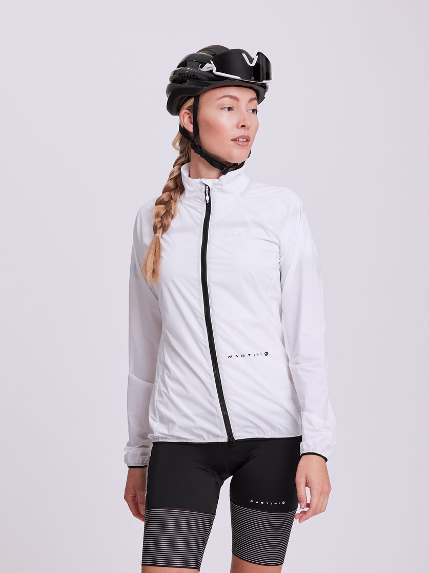 Martini Sportswear - DOWNHILL - Windbreaker jackets in black - front view model - Women
