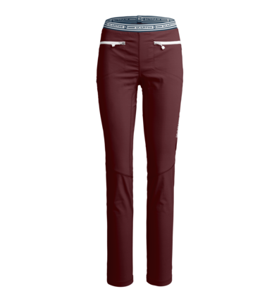 Martini Sportswear - VIA - Pants in Wine Red - front view - Women