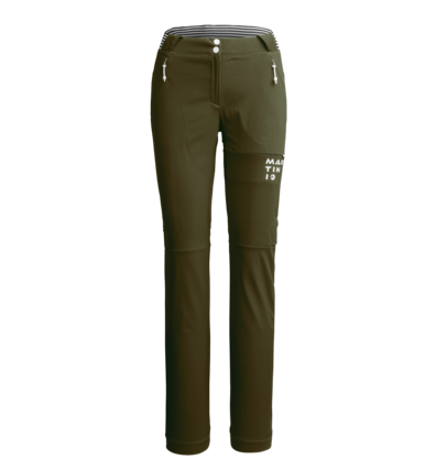 Martini Sportswear - SELLA - Pantaloni in Verde oliva - vista frontale - Donna