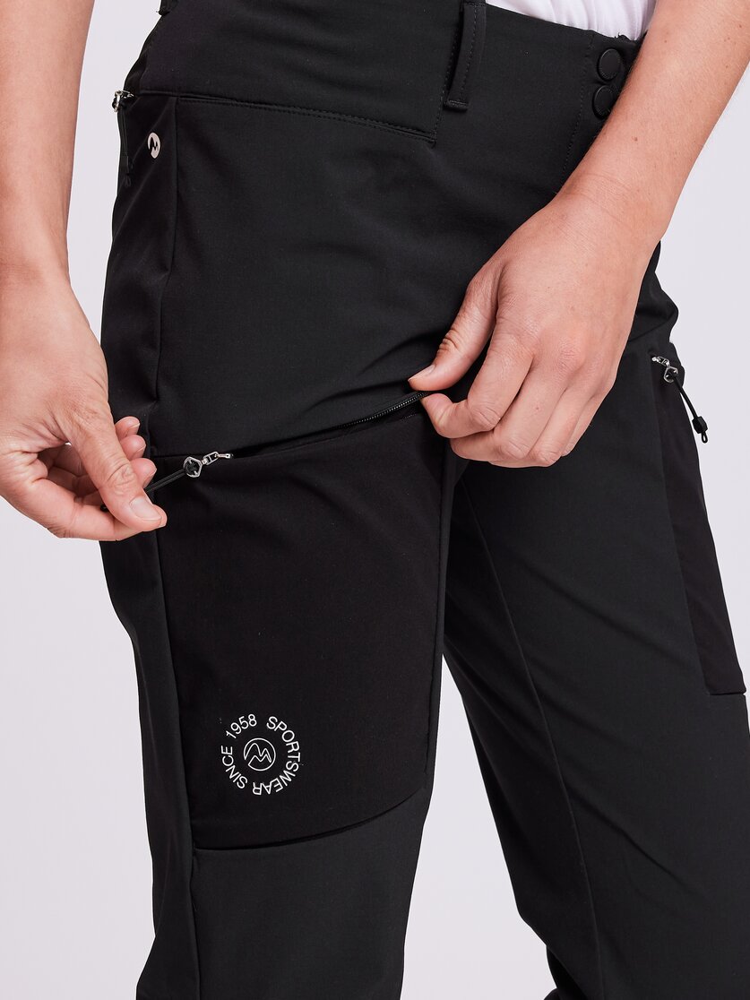 Martini Sportswear - NEW HORIZON - Long pants in black - Detail 1 - Women