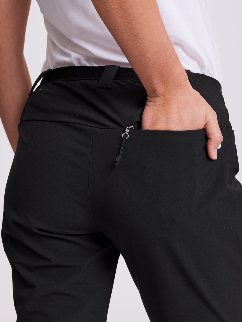 Martini Sportswear - NEW HORIZON - Long pants in black - Detail 4 - Women