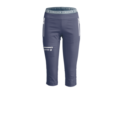 Martini Sportswear - CAPRI - Capri pants in Denim blue - front view - Women