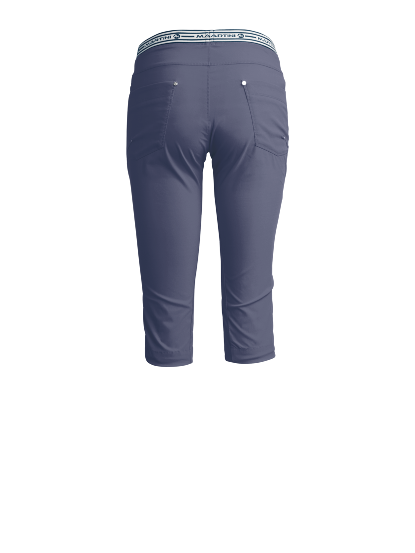 Martini Sportswear - CAPRI - Capri pant in denim - rear view - Women