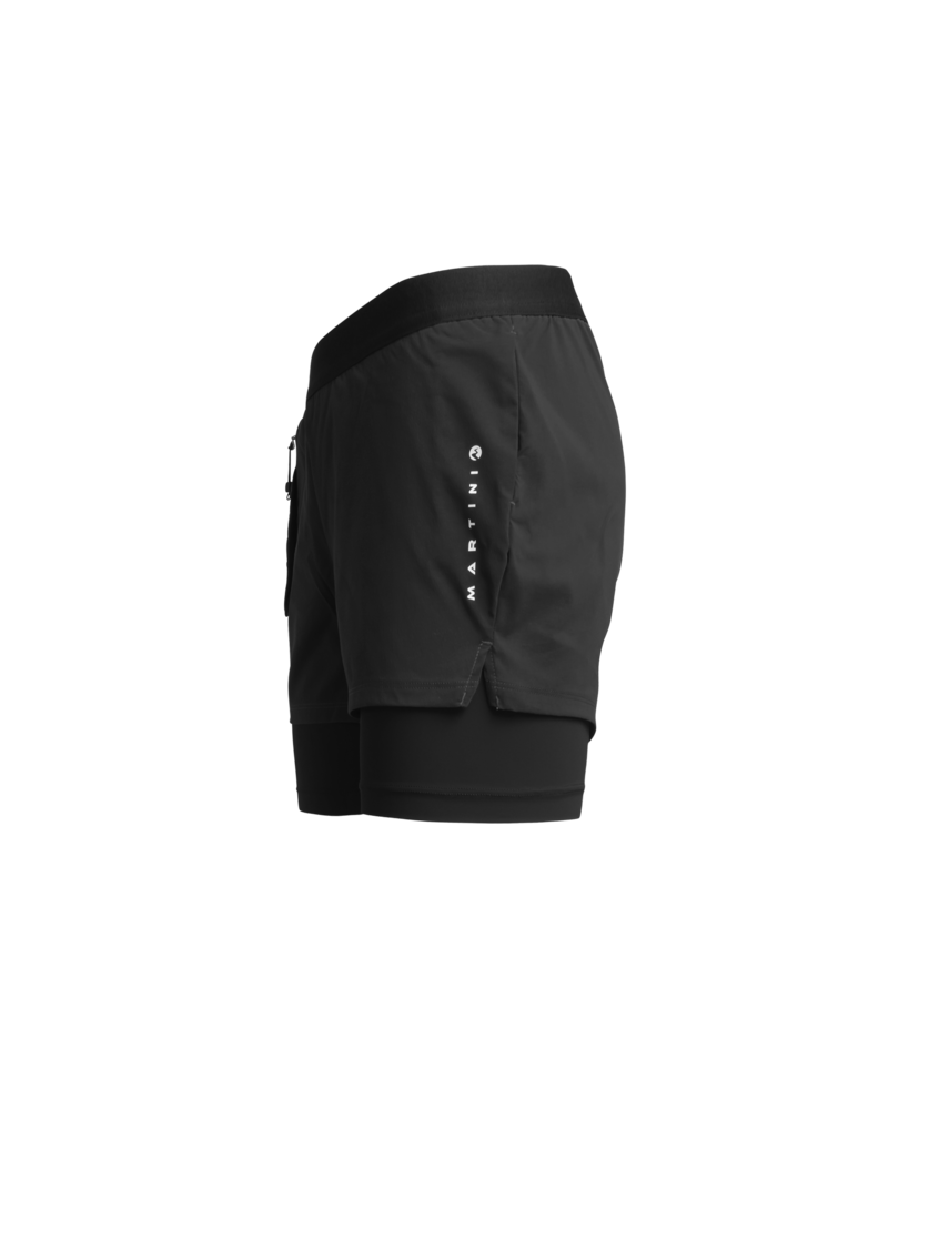 Martini Sportswear - INSIGHT - Shorts in black - side view - Women