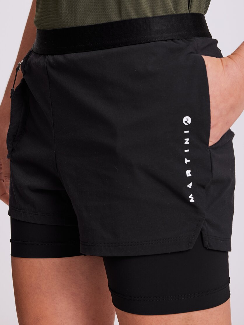 Martini Sportswear - INSIGHT - Shorts in black - Detail 3 - Women