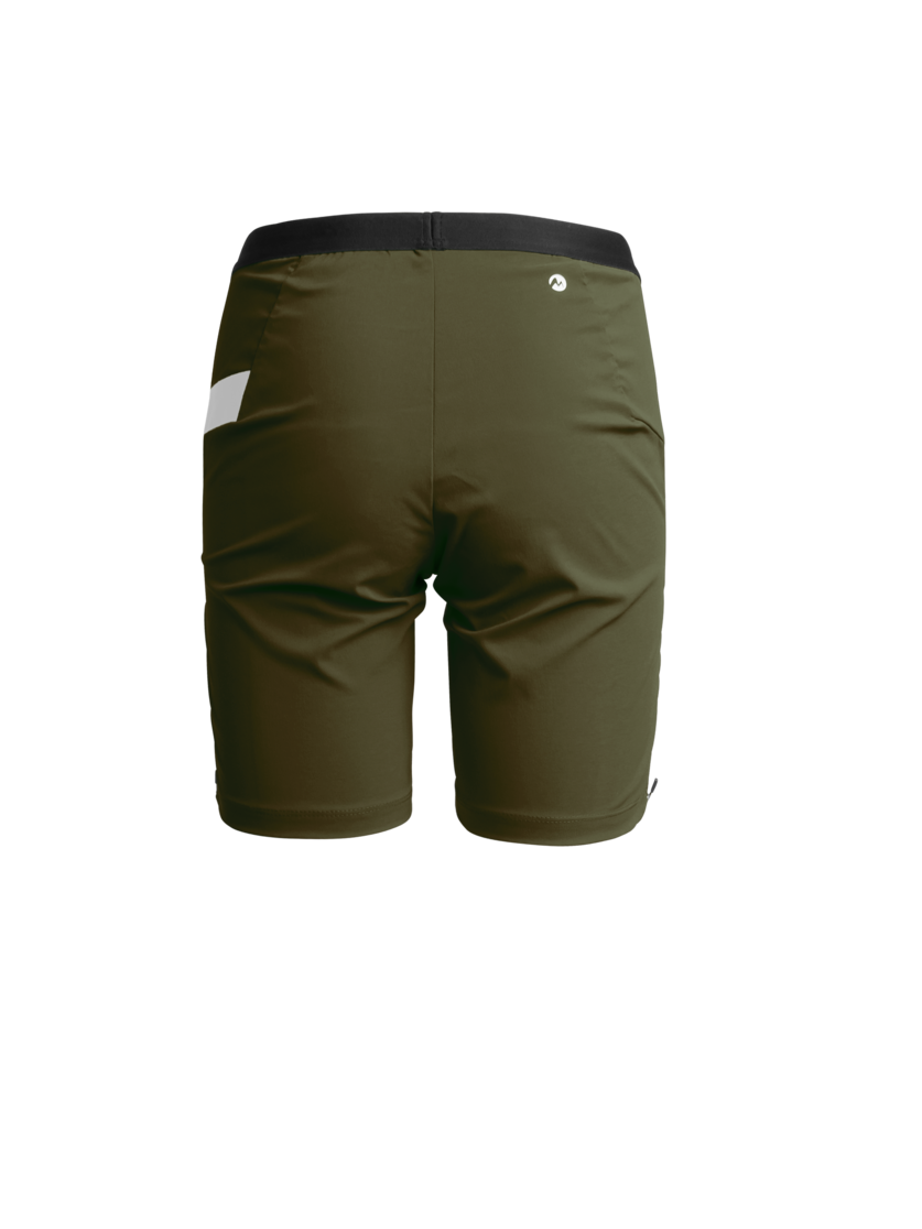 Martini Sportswear - AURA - Shorts in olive-white - vista posteriore - Donna