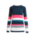 Martini Sportswear - PASSION - Longsleeves in Dark blue-Pink-Medium blue - front view - Women