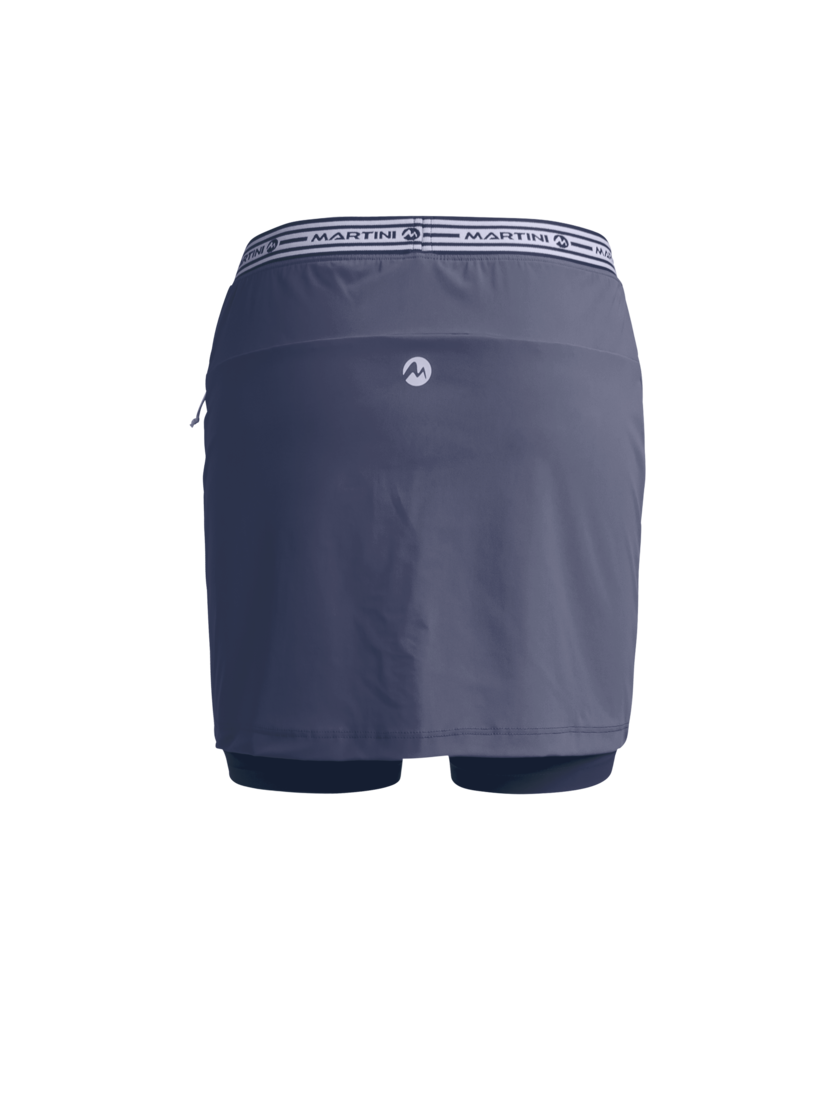 Martini Sportswear - MINDSET - Röcke in denim - Rückansicht - Damen