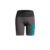 Martini Sportswear - RESOLUTE - Shorts & Skirts in Black-Grey-Turquoise - front view - Women