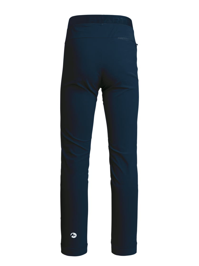 Martini Sportswear - FERRATA - Long pants in true navy - rear view - Men