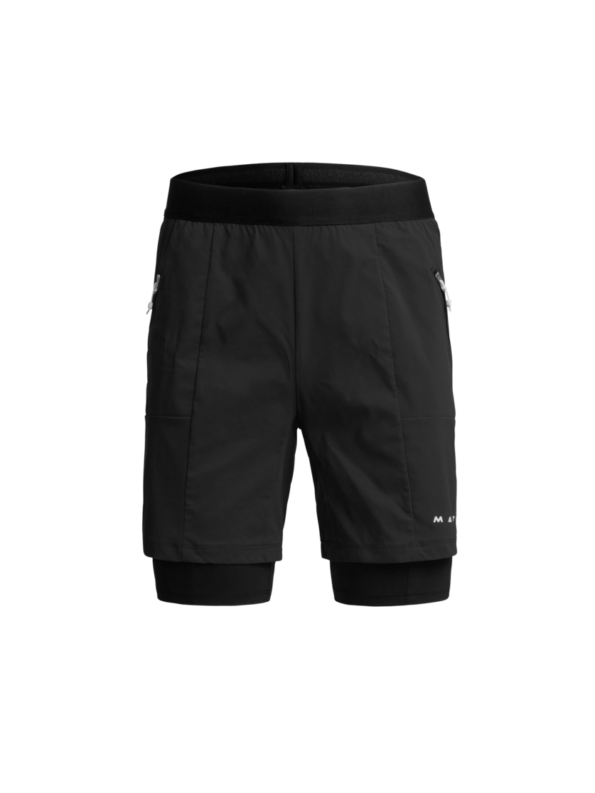 Martini Sportswear - ARCAS - Shorts in black - vista frontale - Uomo