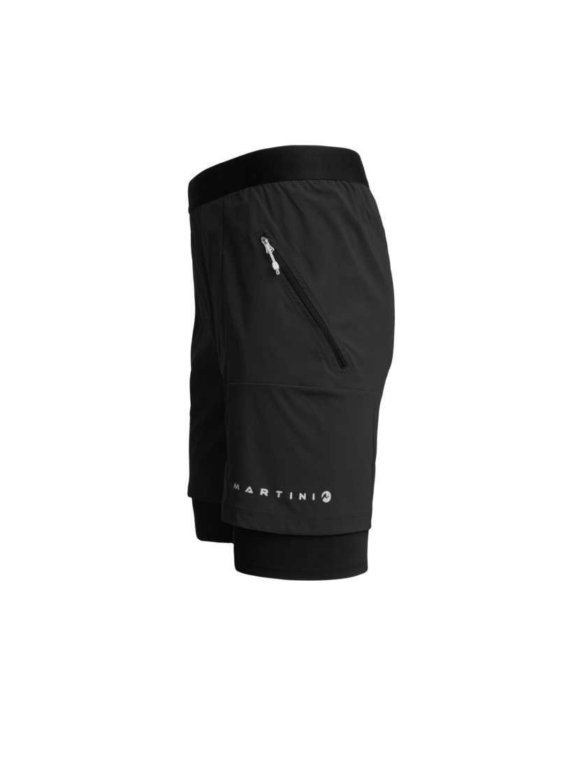Martini Sportswear - ARCAS - Shorts in black - vista laterale - Uomo