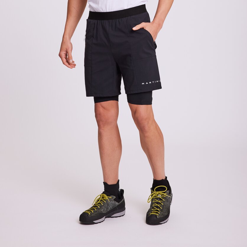 Martini Sportswear - ARCAS - Kurze Hosen in black - Vorderansicht Model - Herren