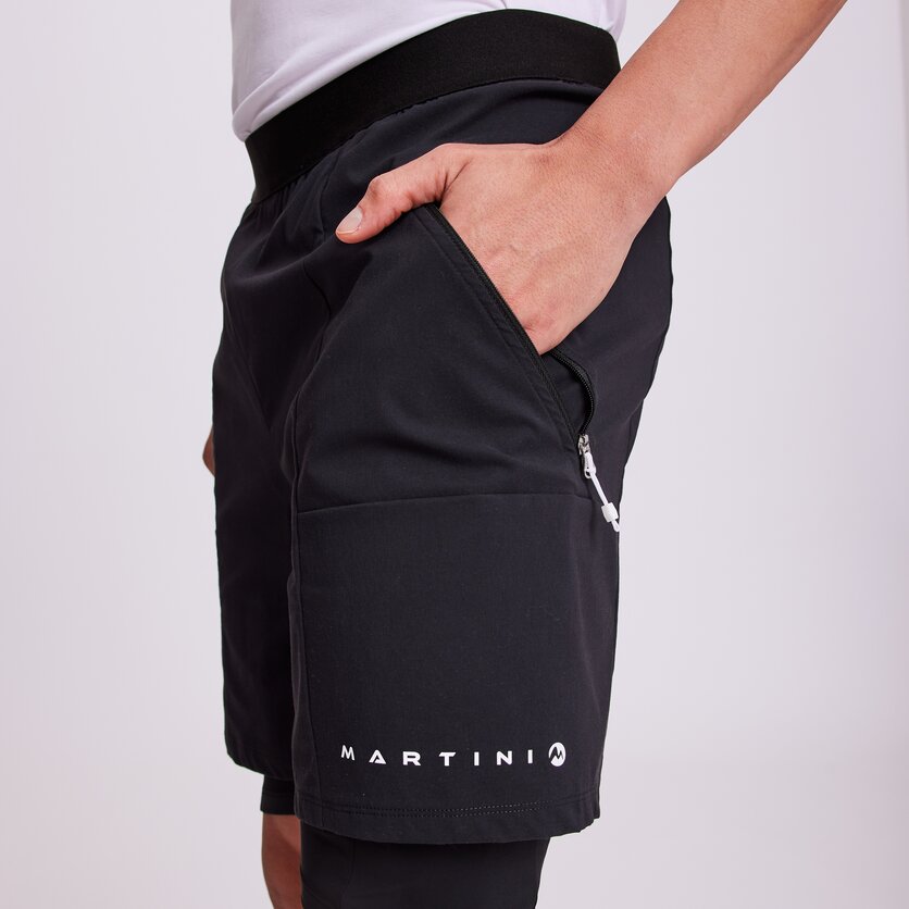 Martini Sportswear - ARCAS - Kurze Hosen in black - Detail 3 - Herren
