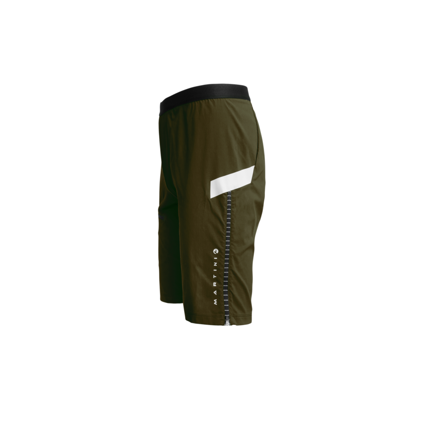 Martini Sportswear - CLIPPER - Kurze Hosen in olive-white - Seitenansicht - Herren