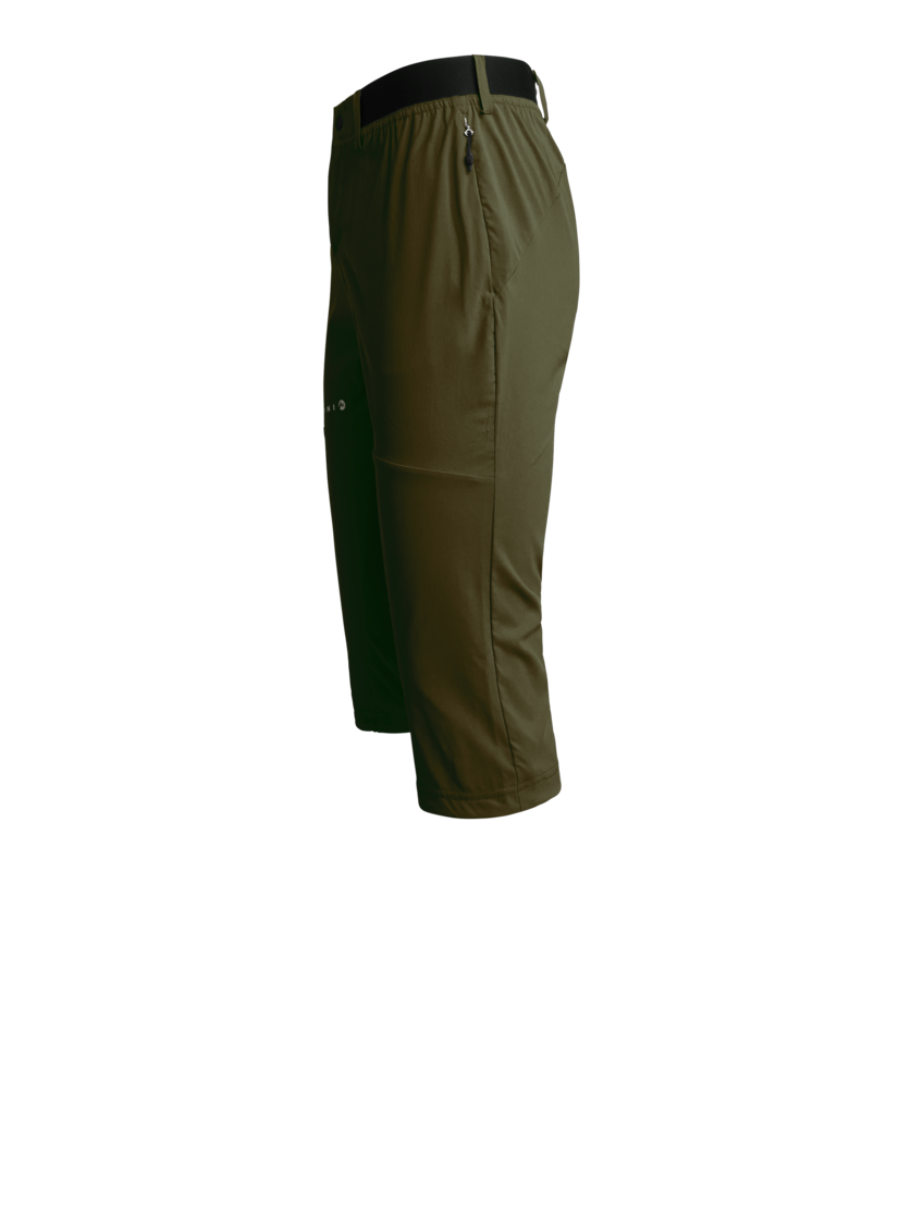 Martini Sportswear - OSIRIS - Pantaloni capri in olive - vista laterale - Uomo