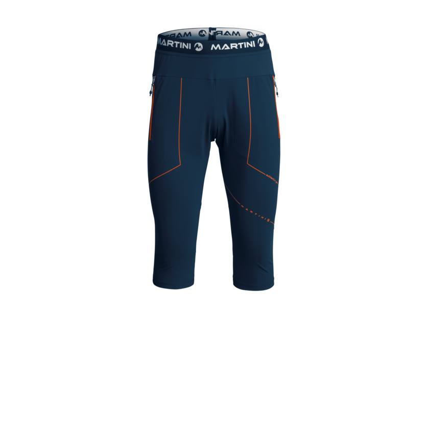 Martini Sportswear - HOTFOOT - Dreiviertel Hose in true navy-poppy - Vorderansicht - Herren