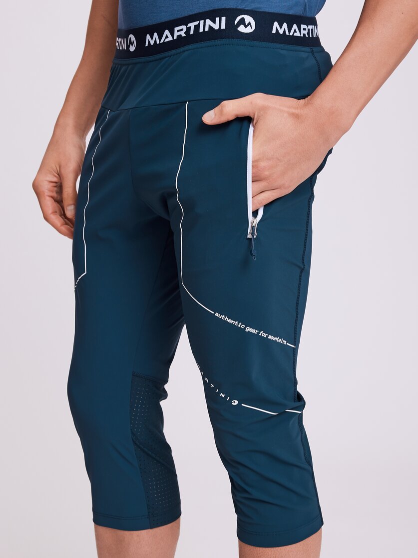 Martini Sportswear - HOTFOOT - Dreiviertel Hose in black-white - Detail 2 - Herren
