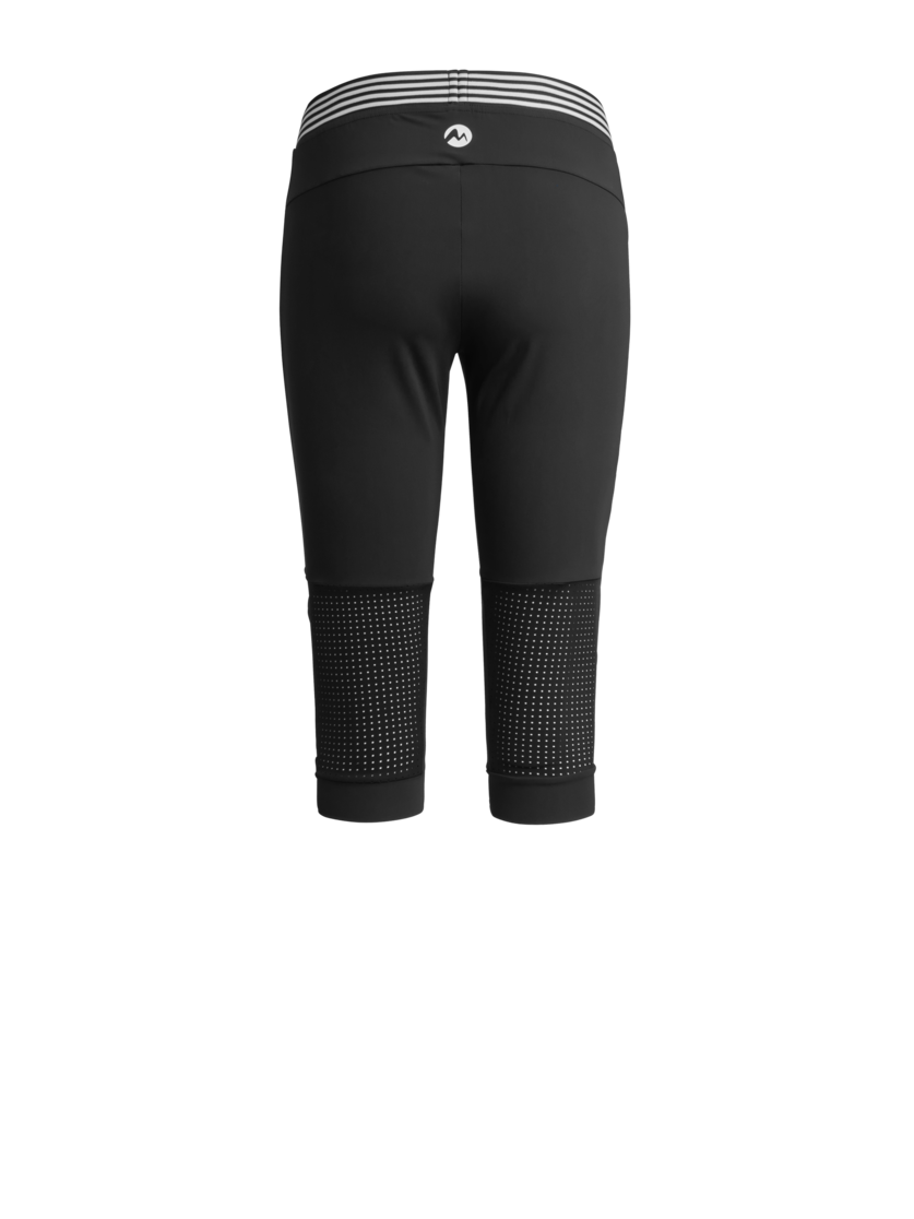 Martini Sportswear - PRESTO - Capri pant in black-atlantis - rear view - Women