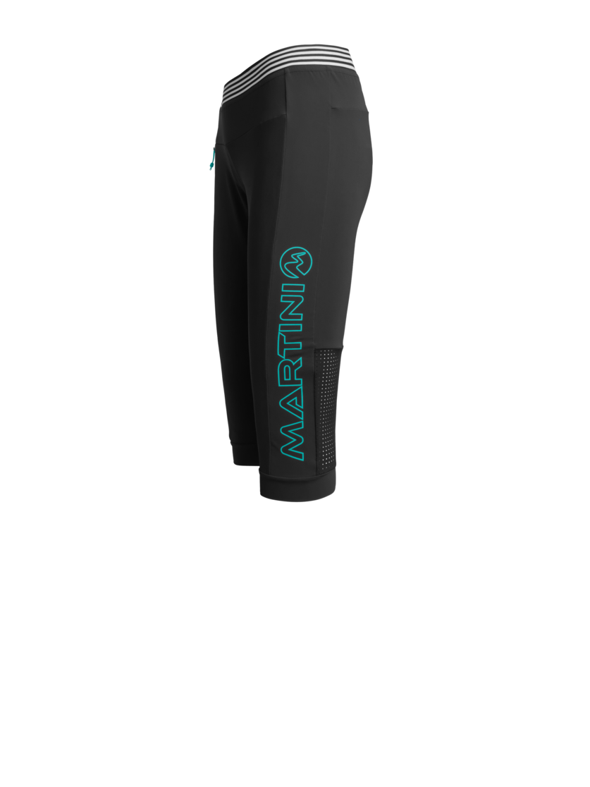 Martini Sportswear - PRESTO - Capri pant in black-atlantis - side view - Women