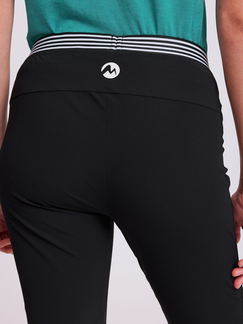 Martini Sportswear - PRESTO - Capri pant in black-white - Detail 5 - Women