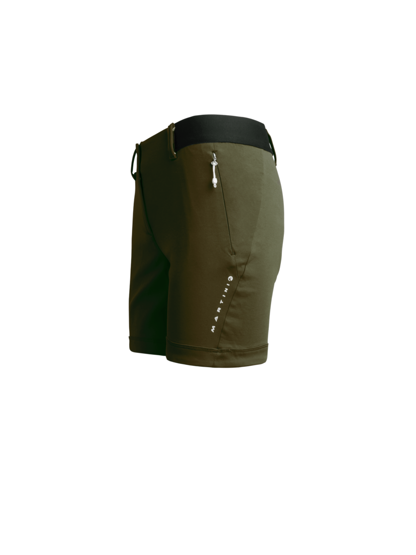 Martini Sportswear - JUSTA - Kurze Hosen in olive - Seitenansicht - Damen