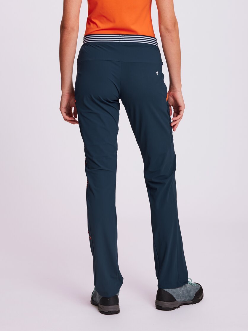 Martini Sportswear - EXPLORATION - Long pants in black-white - rear view model - Women