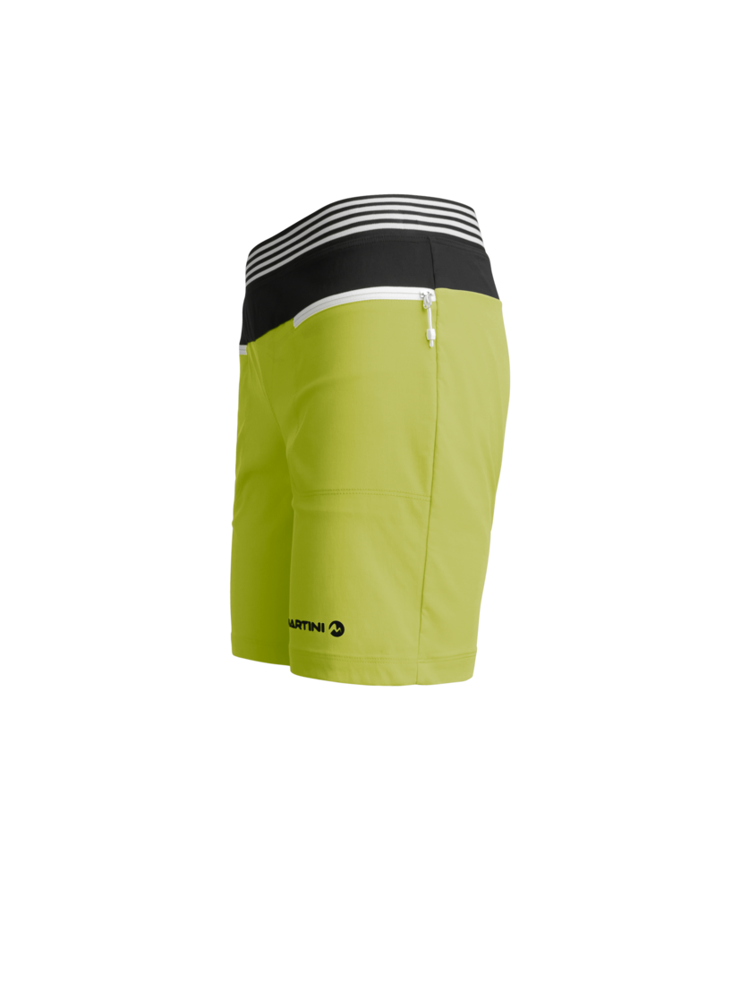 Martini Sportswear - ESSENTIAL - Kurze Hosen in wild lime-black - Seitenansicht - Damen