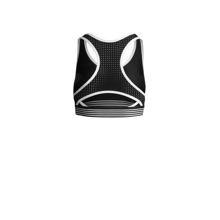 Martini Sportswear - WANTED - Sport bras in black - rear view - Women