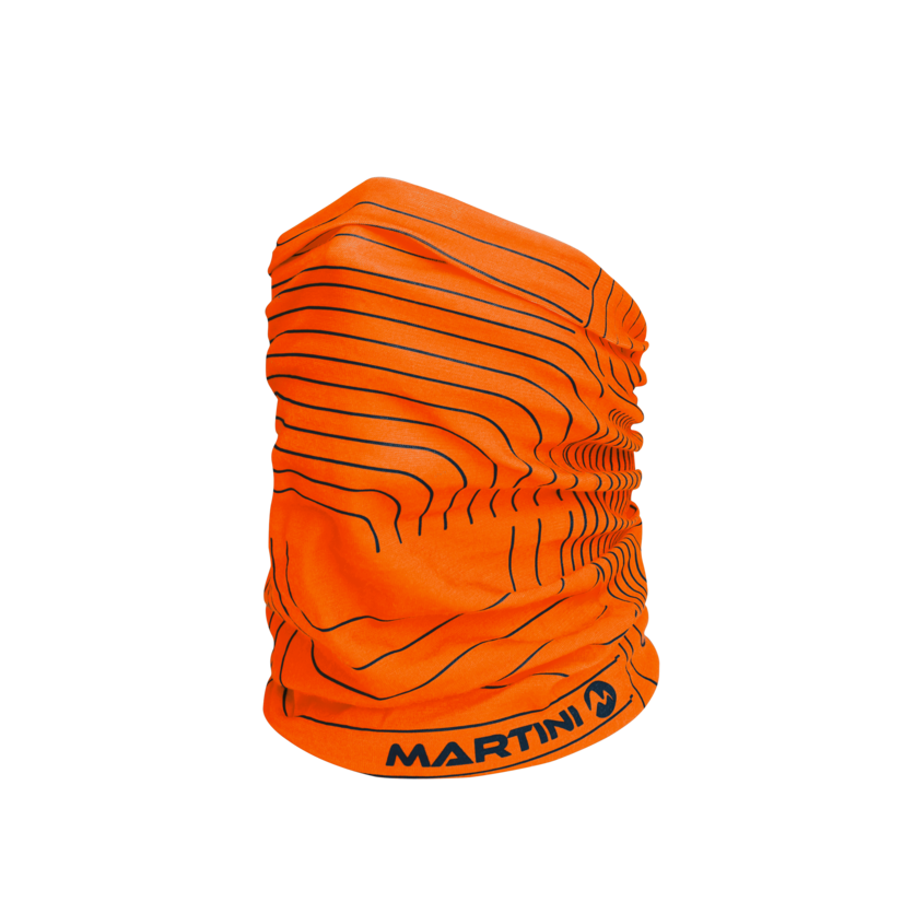 Martini Sportswear - ALL PASSION_S232 - Scaldacollo in squash-true navy - vista frontale - Unisex