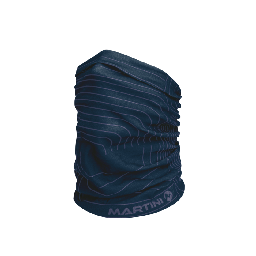 Martini Sportswear - ALL PASSION_S232 - Scaldacollo in true navy-denim - vista frontale - Unisex