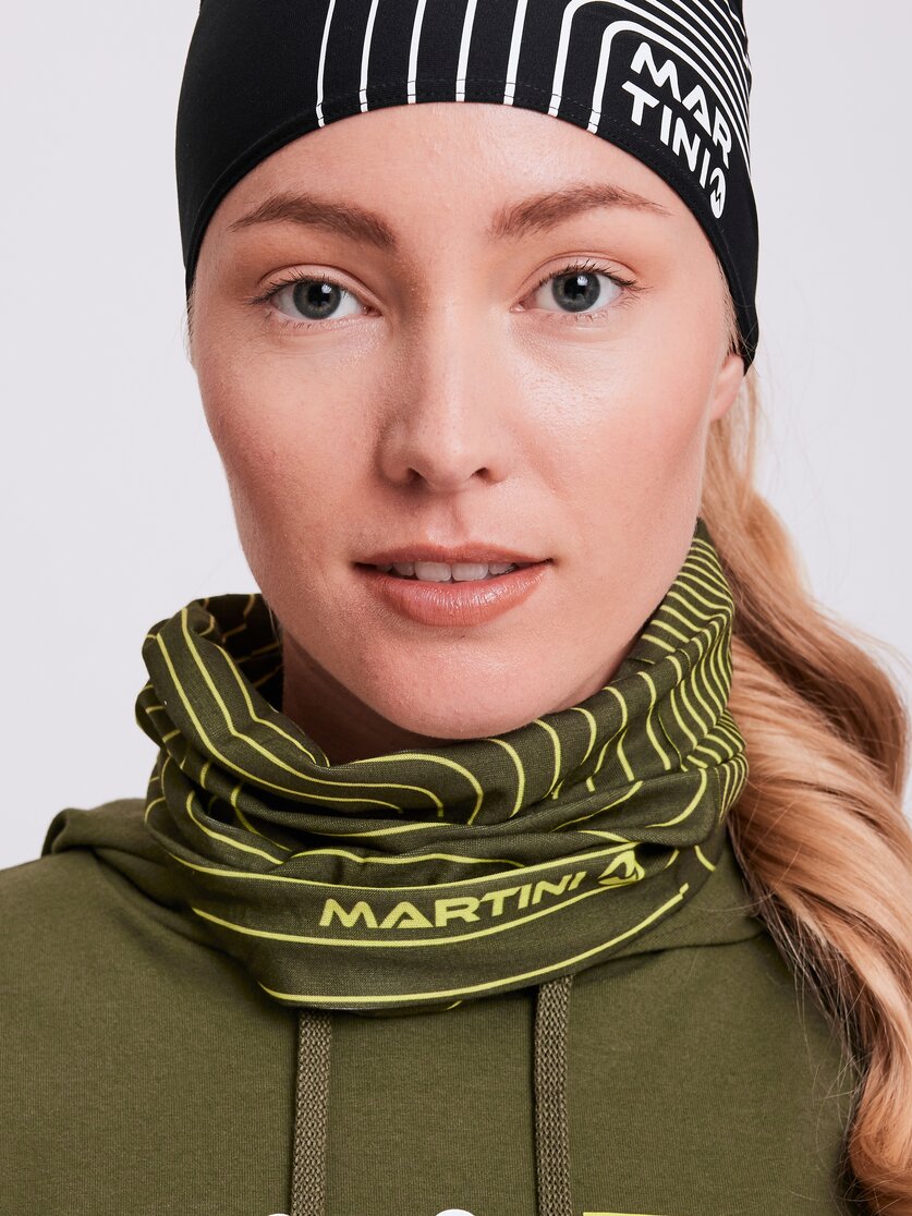 Martini Sportswear - ALL PASSION_S232 - Schlauchtuch in black-steel - Detail 1 - Unisex