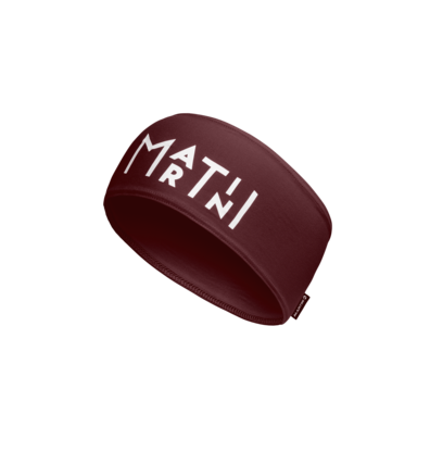 Martini Sportswear - FEEL GOOD_S240 - Headbands in Wine Red - front view - Unisex