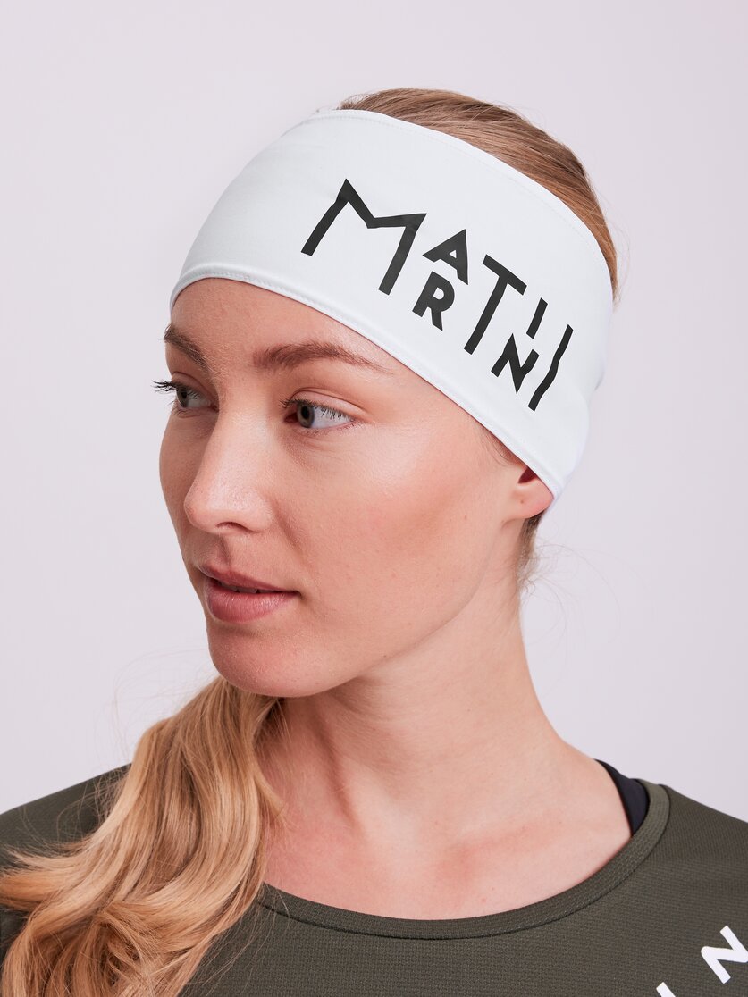 Martini Sportswear - FEEL GOOD_S240 - Headbands in white - Detail 2 - Unisex