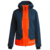 Martini Sportswear - ALTITUDE - Hardshell jackets in Dark blue-Orange - front view - Women