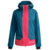 Martini Sportswear - ALTITUDE - Hardshell jackets in Medium blue-Pink - front view - Women