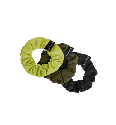 Martini Sportswear - CURLY UP - Hairbands in Lime-Olive-Black - front view - Unisex
