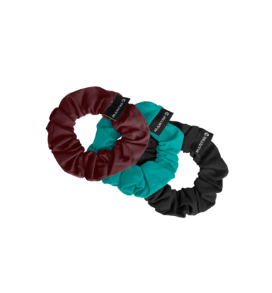 Martini Sportswear - CURLY UP - Hairbands in Wine Red-Turquoise-Black - front view - Unisex